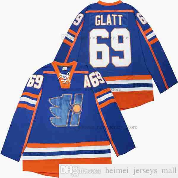 

69 goon doug glatt halifax highlanders ice hockey jerseys, Black;red