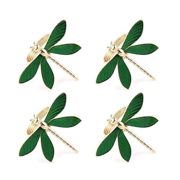 

napkin rings home napkins rings,dragonfly circle holder for wedding, dining table,party,christmas and thanksgiving day decor