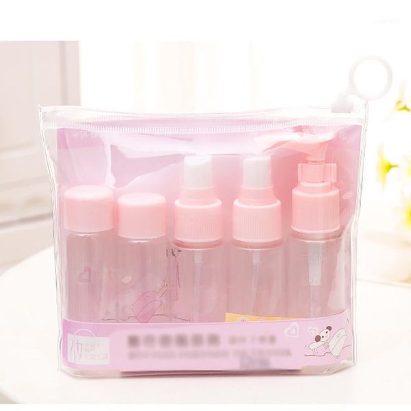 

storage bottles & jars travel beauty cosmetic plastic portable packaging bottle spray set simple