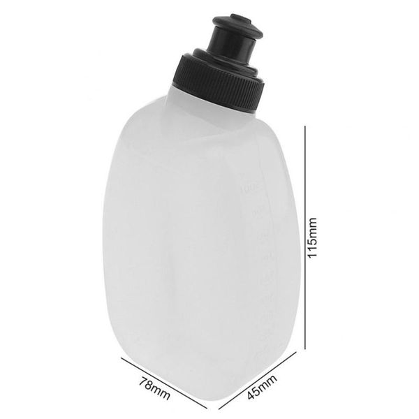

water bottle outdoor 1pcs running soft kettle sports durable cycling body-building mountaineering 170ml