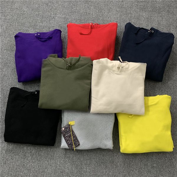 

fashion brand cross hoodie hip hop streetwear classic embroidery letter marka 8 colors fleece jumper, Black