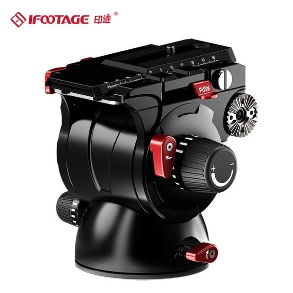 

ifootage k7 panoramic tripod head hydraulic fluid video for monopod camera holder stand mobile slr dslr payload 7kg heads
