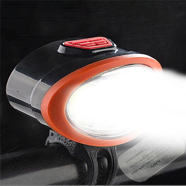 

bike lights bicycle head light front handlebar waterproof usb charging #2g12