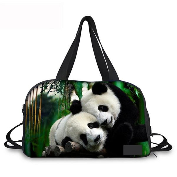 

duffel bags noisy designs 3d cute animal printing women travel bag fashion luggage tote large capacity femme handbag