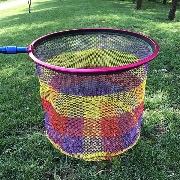 

fishing accessories portable light nylon mesh replacement aluminum alloy camping outdoor sports accessary thicken strong landing net 40cm