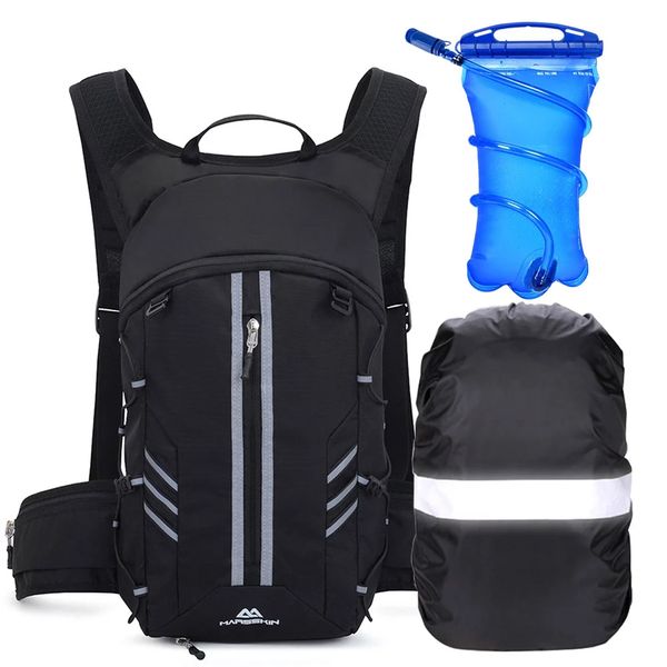 Hidratação Mochila Bolsa de Água Trilha Running Ciclismo 10L Bicicleta Saco Maratona Run Rucksack Mulheres Bicicleta Vest Barra Macio