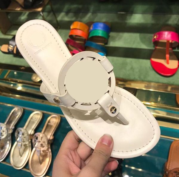 

classic brand women's slippers summer female outer wear flat beach shoes ladies flip flops light travel sandals tb szie 35-42, Black