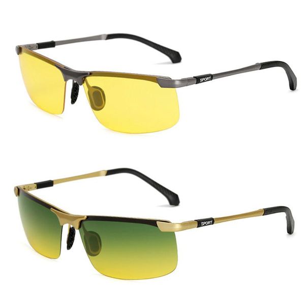 

outdoor eyewear style fashion durable safe polarized sunglasses day night vison glasses multifunction reduce glare goggles eyewear#288580