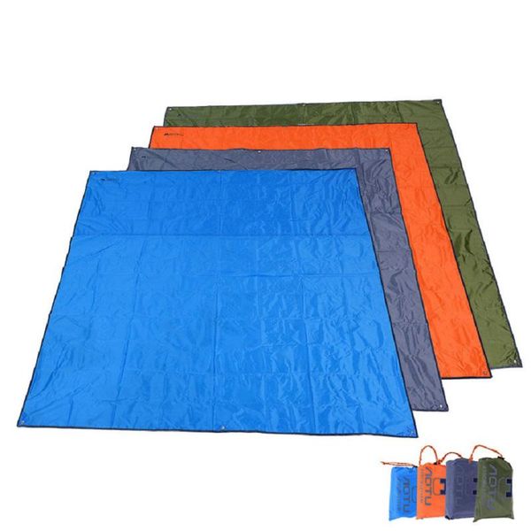 

outdoor pads 85 x 85'' waterproof camping mat portable picnic ground mattress beach blanket 4 colors