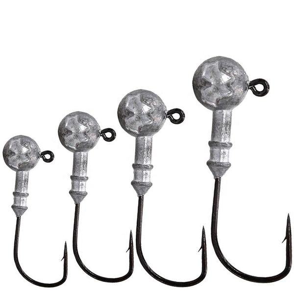 

jig fishing tackle soft lure holder pesca high carbon steel mustad hooks mustad-cnjh01 lead head hook 3g 5g 7g 10g