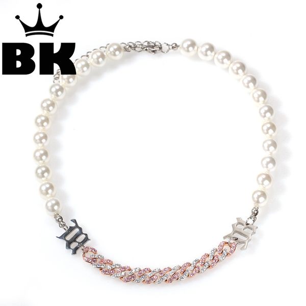 

web celebrity ins the same dunzi choker chmisbhv minority pearl chain concatenation choker temperament bundy short necklace x0509, Black