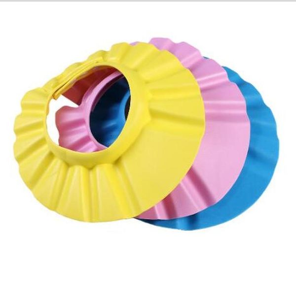

baby shampoo hat waterproof ear protector adjustable shower caps