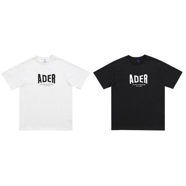 

men's t-shirts korean fashion brand letter embroidery and women's same style wear casual loose short sleeves t-shirt, White;black