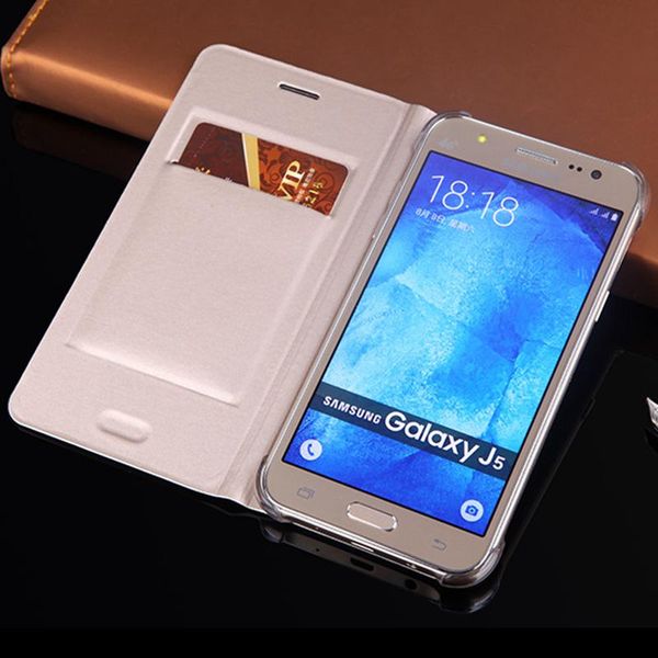 

slim leather wallet case flip back cover with card holder holster phone mask for galaxy j5 2021 j500 j500f j500h j500m cell cases