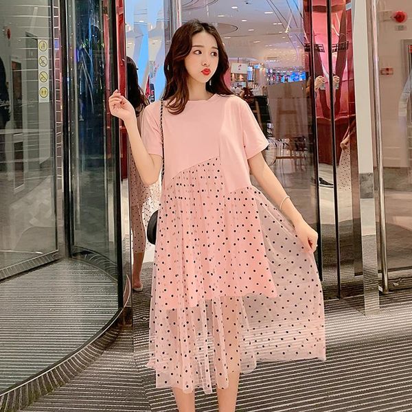 

brand summer maternity dress woman fashion style large size dresses pregnant md-02877, White