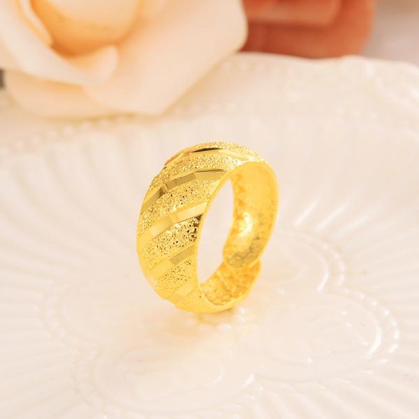 

wedding rings copper jewelry gold adjustable bague bijoux femme engagement couple bridal for women men party gifts, Slivery;golden