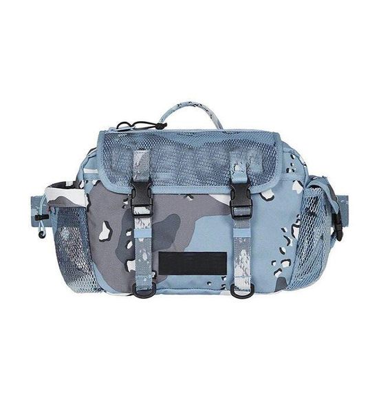 

2021 men cross chest bag women large capacity grid cosmetic beach bags messenger shoulder bag camouflage small sports mesh waist bag