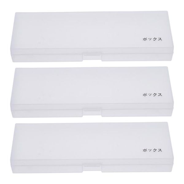 

storage drawers 3pcs durable paintbrush box portable watercolor brush holder cases