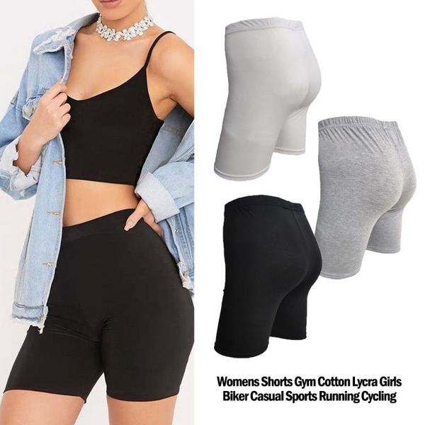 

gym clothing 2021 hirigin home sports women ladies summer casual shorts solid color all matching skinny short drop, White;black