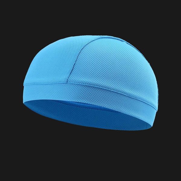 

cycling caps & masks breathable mesh helmet inner anti-sweat hat thin bike racing ski under lining, Black