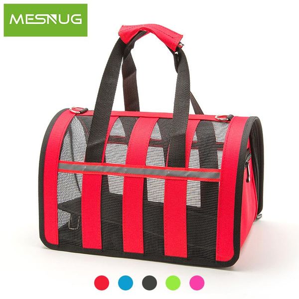 

cat carriers,crates & houses mesnug fashion breathable carrier for kitten durable adjustable nylon puppy pet travel carrying bag handle shou