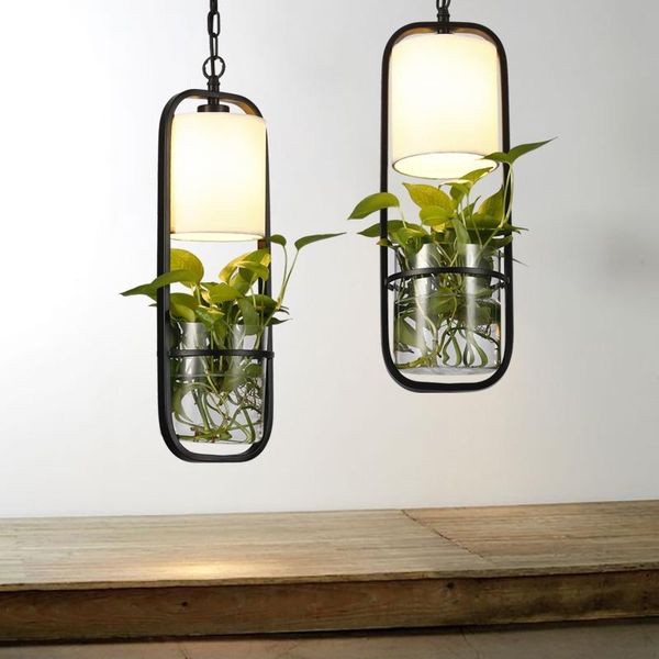 

pendant lamps modern black cage plant lights iron minimalist retro danish design loft pyramid lamp metal e14 indoor hanging