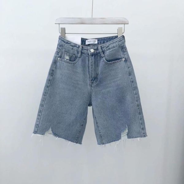 

women's jeans ripped for women short, Blue