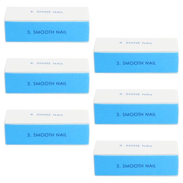 

nail drill & accessories 6pcs buffer blocks 4 sides polisher manicure care tools for lady