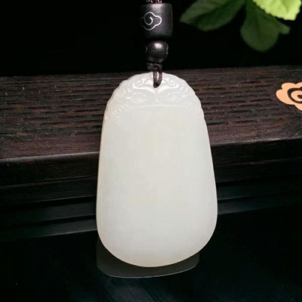 

lockets exquisite hetian jade pendant h94#, Silver