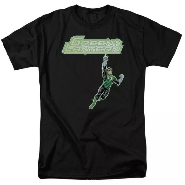 

Green Lantern - Energy Construct Logo T-Shirt DC Comics Sizes S-3X NEW, White;black