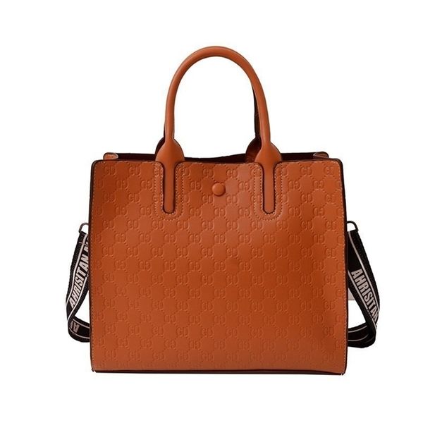 

sale 90% off korean autumn and winter solid color tote bag printed fashion letter wide shoulder strap portable diagonal cross nursery 1o5f