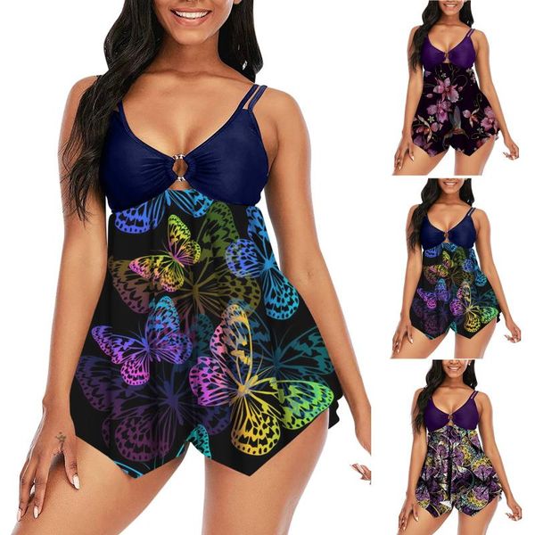

swimsuit women hollow out bikinis push-up padded swimwear 2021 print hight waist bikini set female bathing suit beachwear women's, White;black