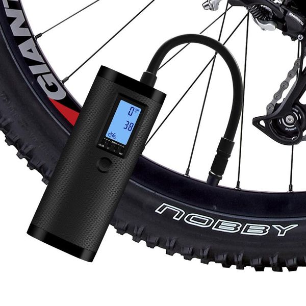 

bike pumps portable air compressor mini rechargeable electric inflator intelligent multi-function pump for ball and car tires