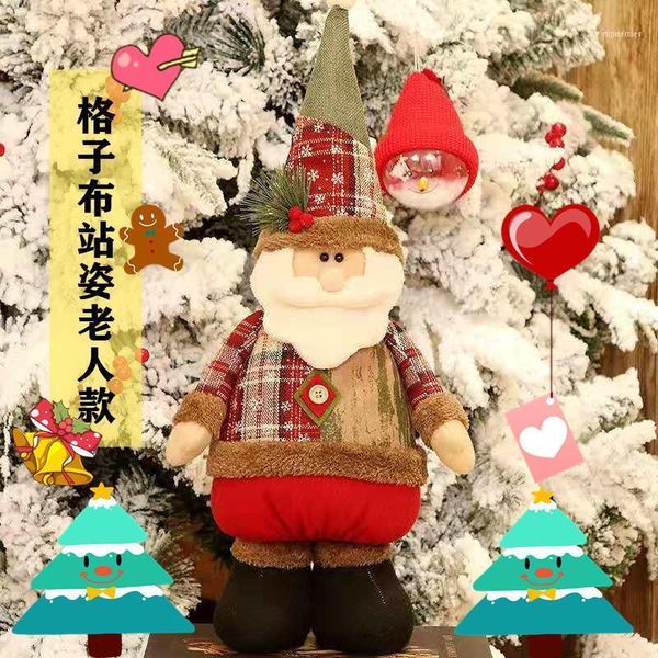 

christmas decorations 2021 gift dolls tree innovative elk santa snowman1