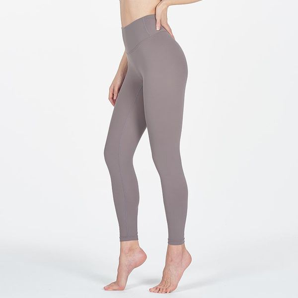 

women's yoga nine-point pants fitness stretch tight sports solid color high waist leggings outfits, White;red