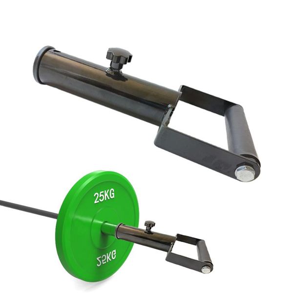 

accessories gym single barbell t-bar press pull grip for 50mm bar fitness weightlift squat deadlift strength workout handles trainer
