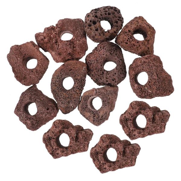 

other garden supplies 12pcs stone fish shelter aquarium habitat tank cave