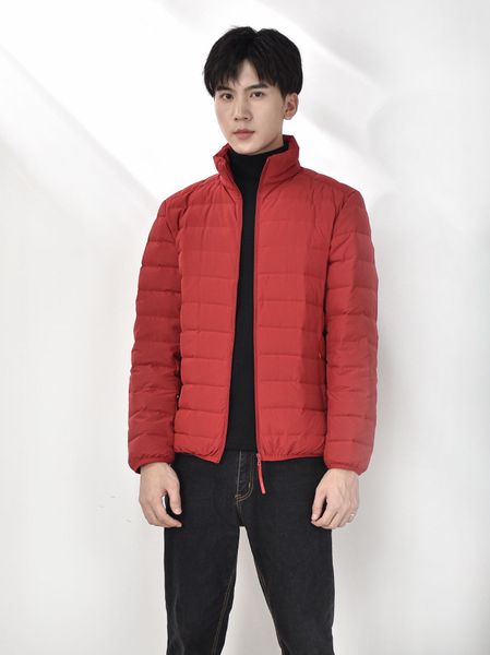 

lightweight down jacket for men in winter 2020, Black