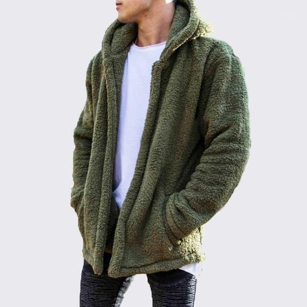 

men's jackets brand bomber cardigan winter thick jacket men warm fleece teddy drop ship coat for male tracksuit hoodies, Black;brown