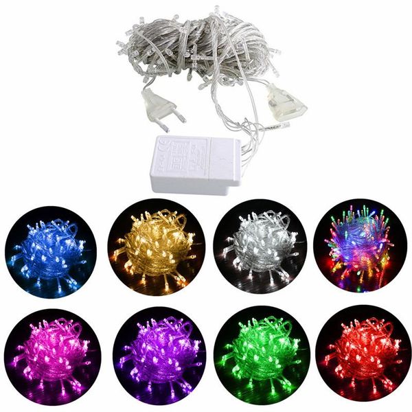 

christmas decorations 10m 100 led string lights for xmas garland home navidad ornament year flasher fairy