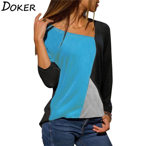 

womens plus size fashions t-shirt spring women clothes casual loose streetwear long sleeve tee shirt femme 210423, White