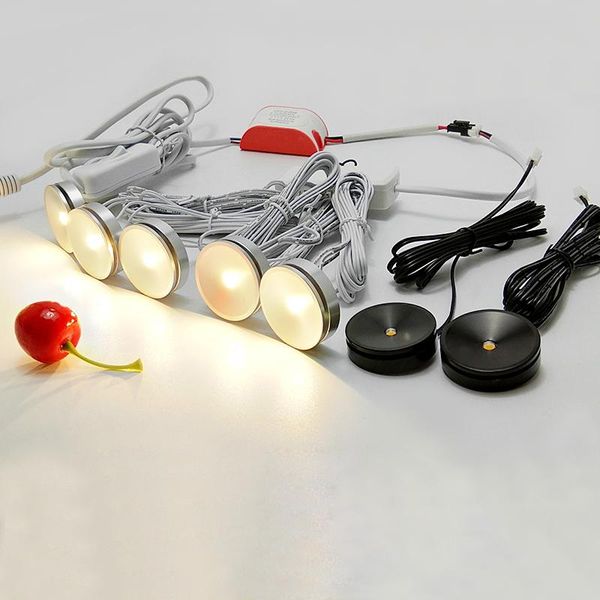 

spotlights lots of mini led light fixture + hub ultrathin lamp power adapter exhibition box