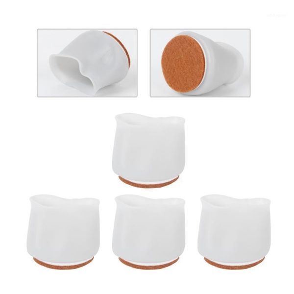 

chair covers 16pcs protective cover practical soft anti-skid leg for table