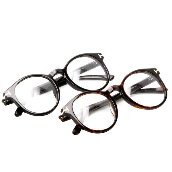 

plate large for men and women myopia spectacle thick plate frame tf0591, White;black