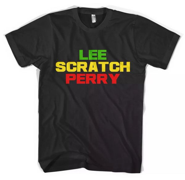 

lee scratch perry dub legend reggae t shirt all sizes, White;black