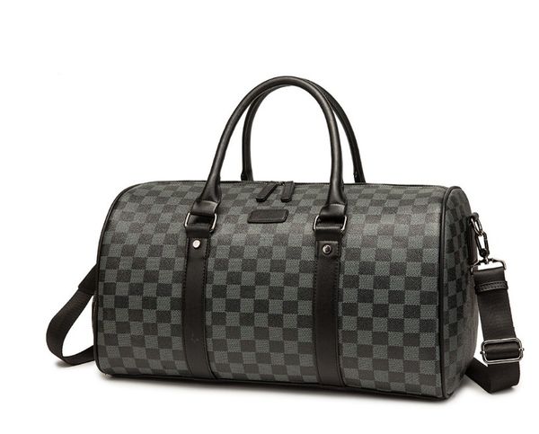 

men duffel bag luxury style large-capacity portable lightweight tote gym travel bags men's business sac luggage totes designer letter p