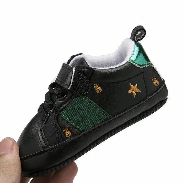 

designer kids baby boy shoes newborn first walker sneakers solid crib toddlers trainers shoes infant footwear toddler child3028