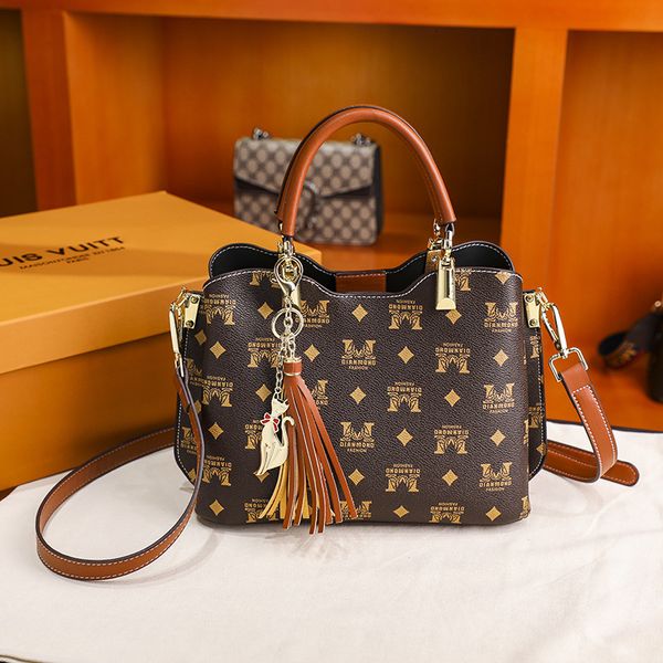 

messenger bags messenger bags women's 2021 temperament large capacity bucket bag fashion one shoulder slung middle aged mother's h