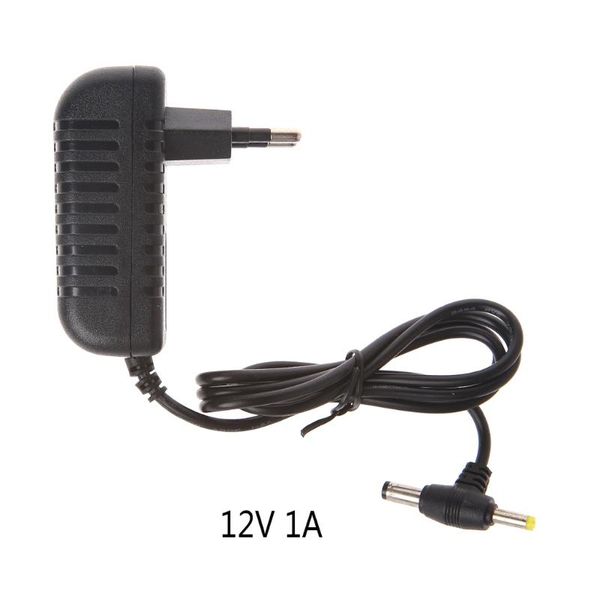

smart power plugs 12v 1a ac converter adapter dc 5.5*2.1mm+4.0*1.7mm supply cable eu plug