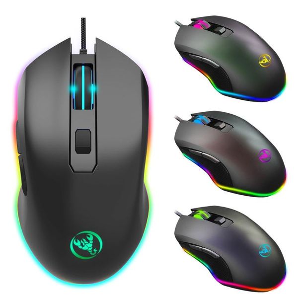 

mice mouse gamer a866 7-color led fiber usb wired for computer game professional gaming rato com fio